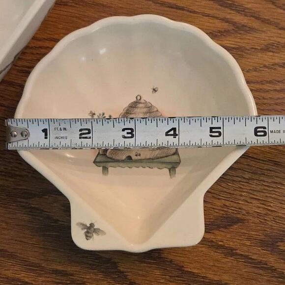 Pfalzgraff Naturewood Beehive Shell Dishes - Picture 5 of 11